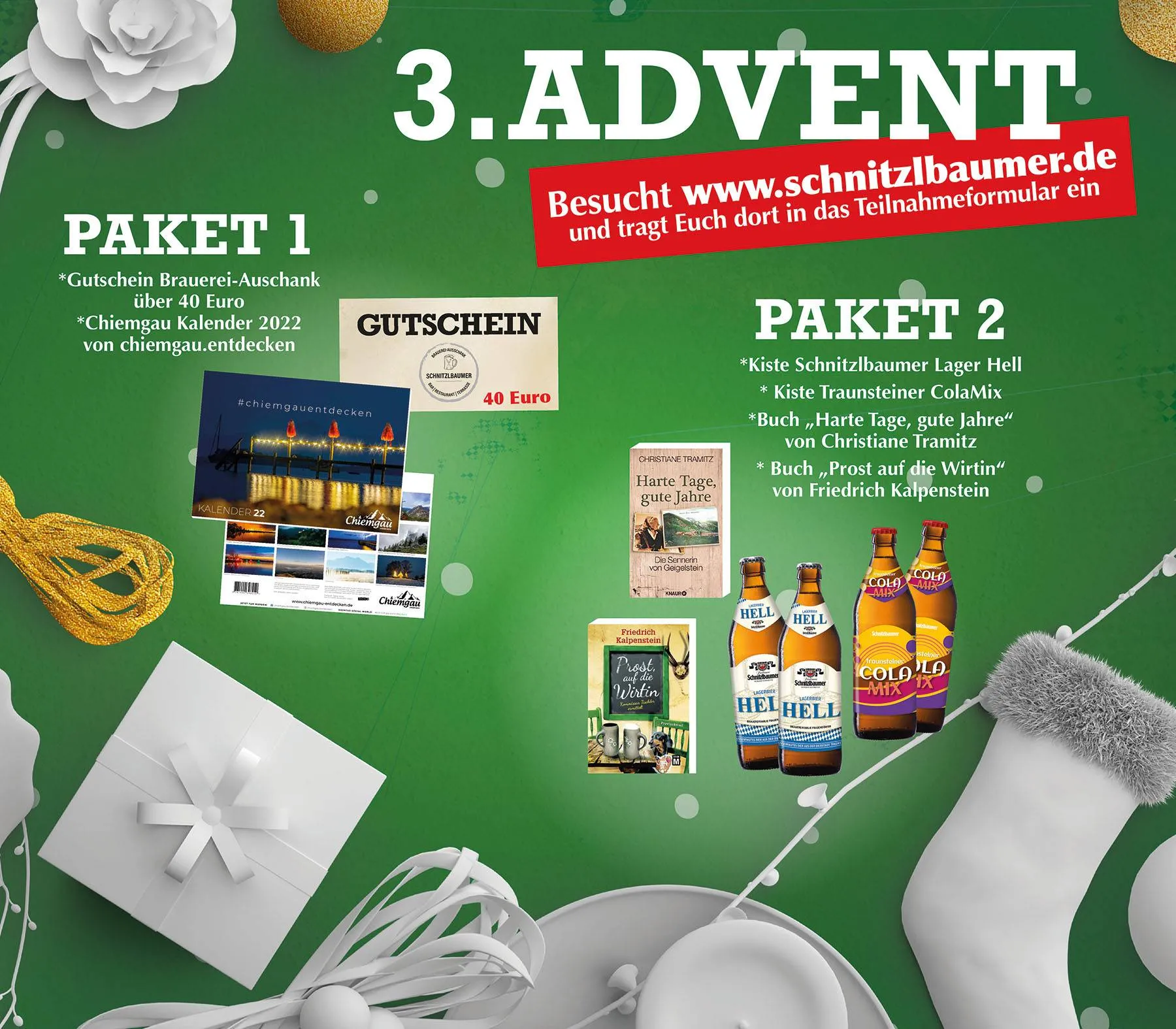 Geschenke zum 3. Advent 2021 2 Geschenke zum 3. Advent 2021 2