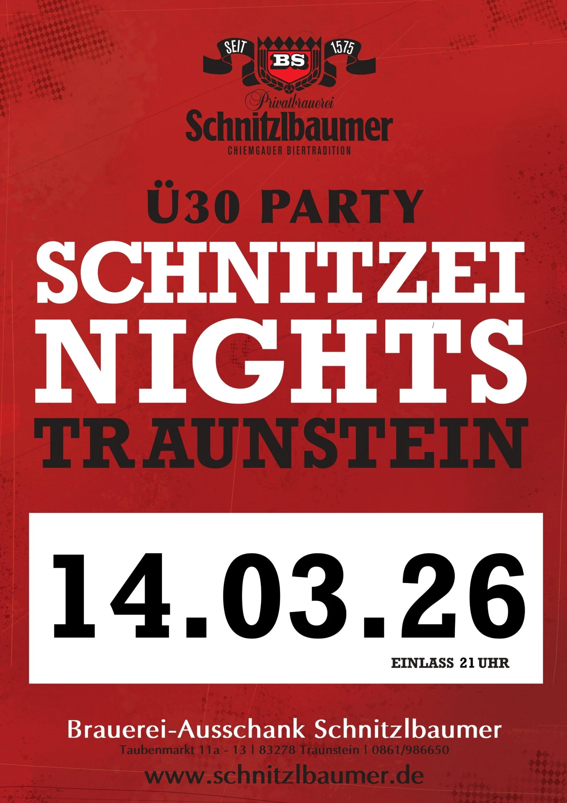 Schnitzei Nights/Ü30 1 Schnitzei Nights/Ü30 1